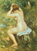 Pierre Renoir Baigneuse se Coiffant oil painting on canvas